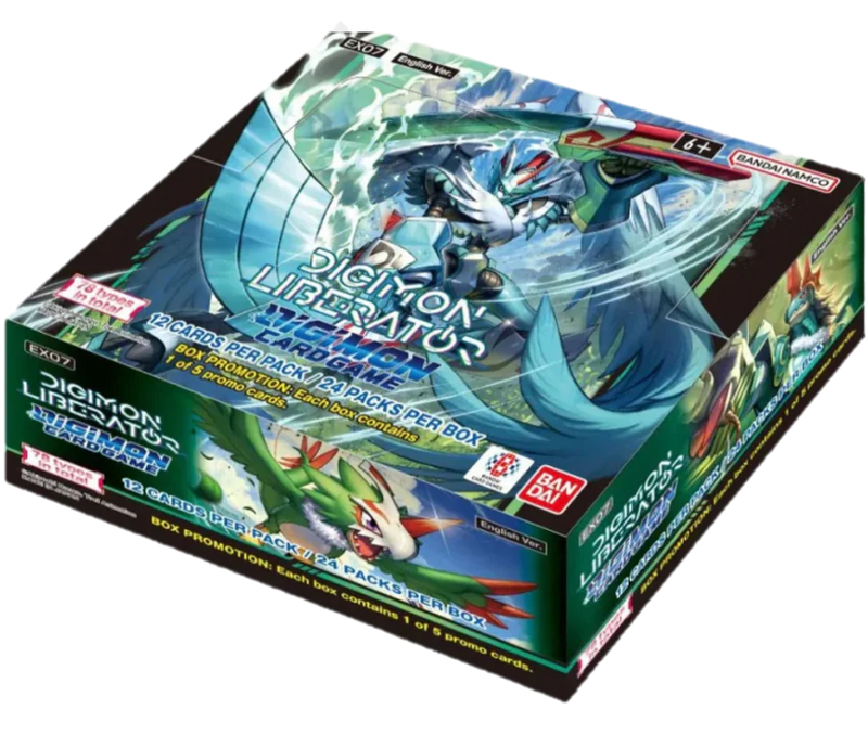 Digimon LIBERATOR Booster Box - Digimon LIBERATOR (EX07)