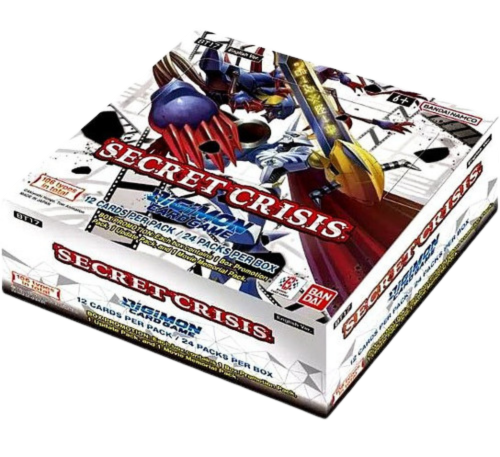 Digimon TCG: Secret Crisis Booster Box - Secret Crisis (BT17)